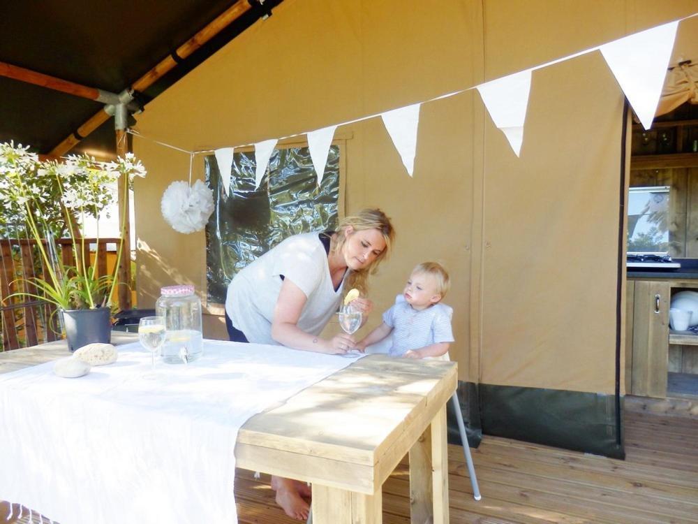 Safaritent Glamping Orlando In Chianti Cavriglia Exteriör bild