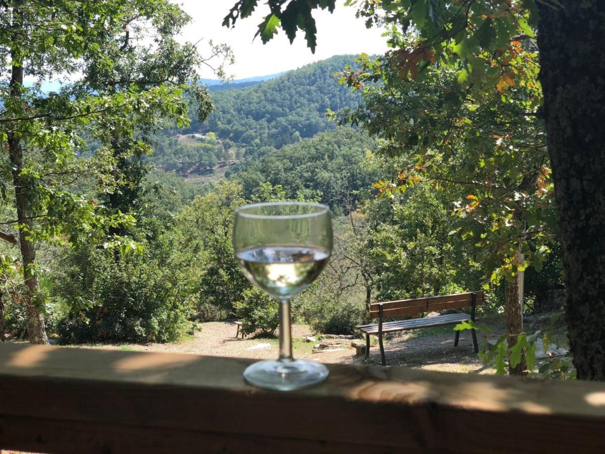 Safaritent Glamping Orlando In Chianti Cavriglia Exteriör bild